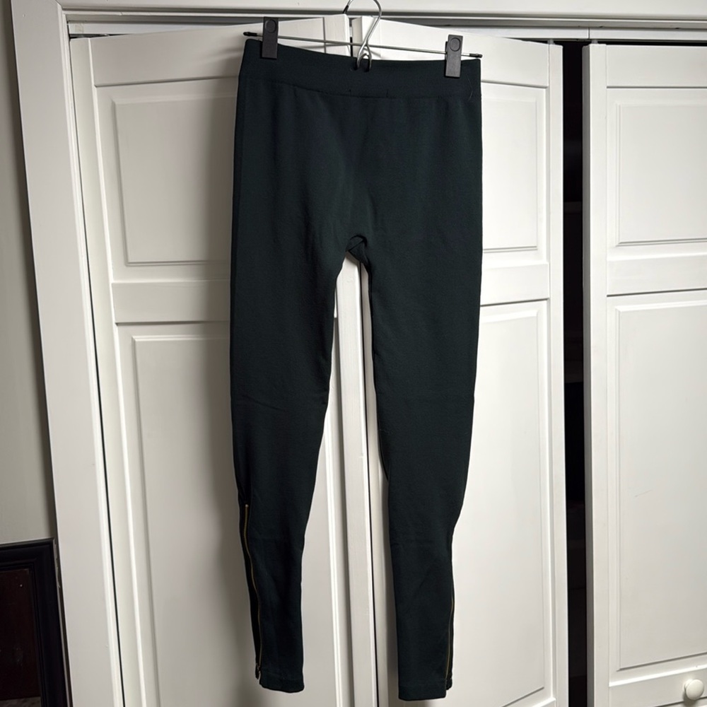 Forest Green Fleece Leggings